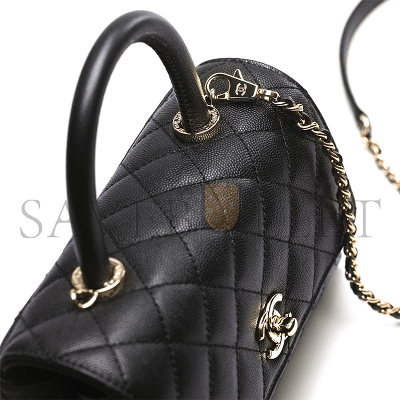 CHANEL MASTER SMALL TOP HANDLE FLAP BAG A92990 (24*14*10cm)